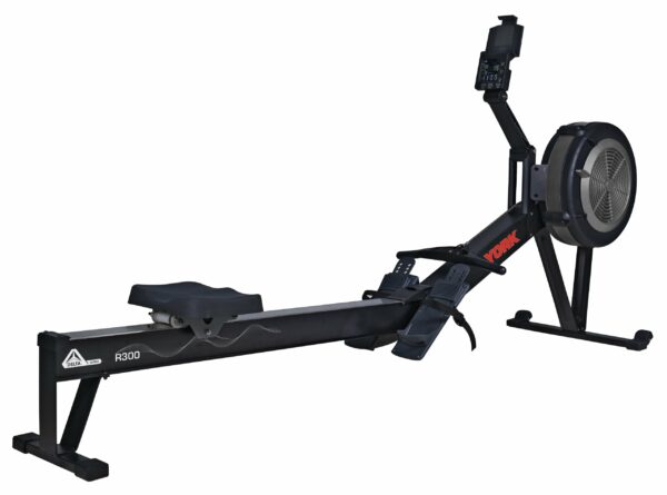 Photo of the York Fitness Delta Air Rower. New product.