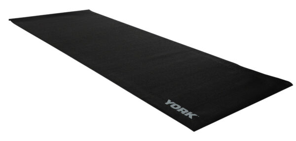 Photo of the York Fitness PVC Yoga Mat with Carrying Strap (Black)